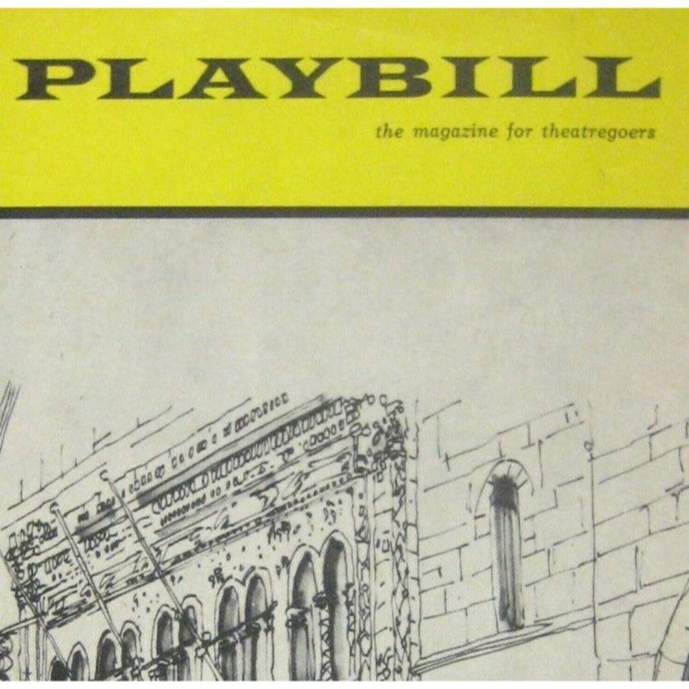 Bert Parks The Music Man Playbill June 1965 Gaylea Byrne Buffalo Bills Boulton